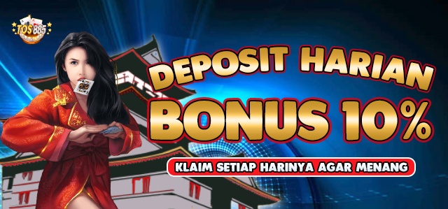 BONUS HARIAN 10%